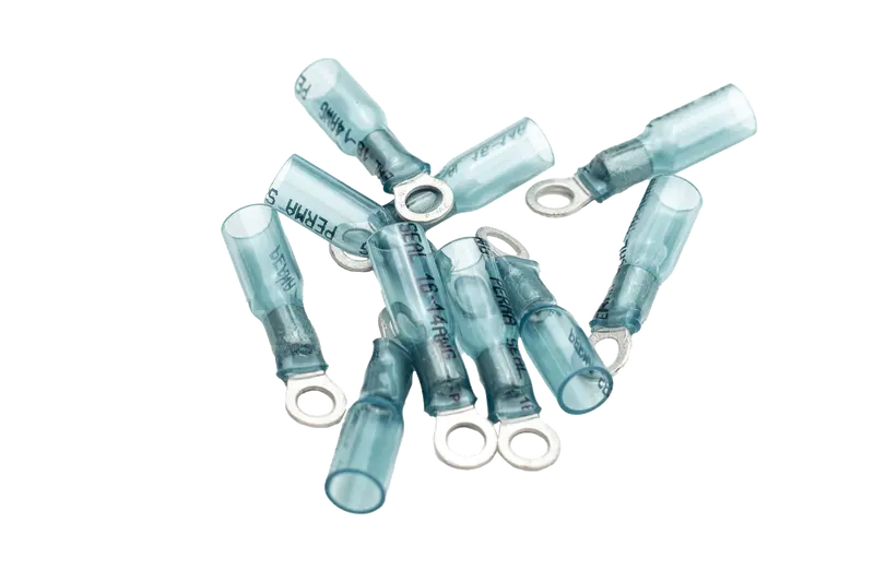 14-16 Gauge Ring Terminals, Pack Of 10 1