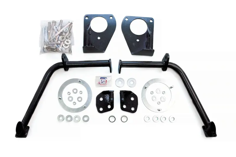 Dual Shock Hoop Mount Kit | Fits Bds Long Arm Only | Dodge Ram 2500 (03-13) And 3500 (03-12) 4Wd 1